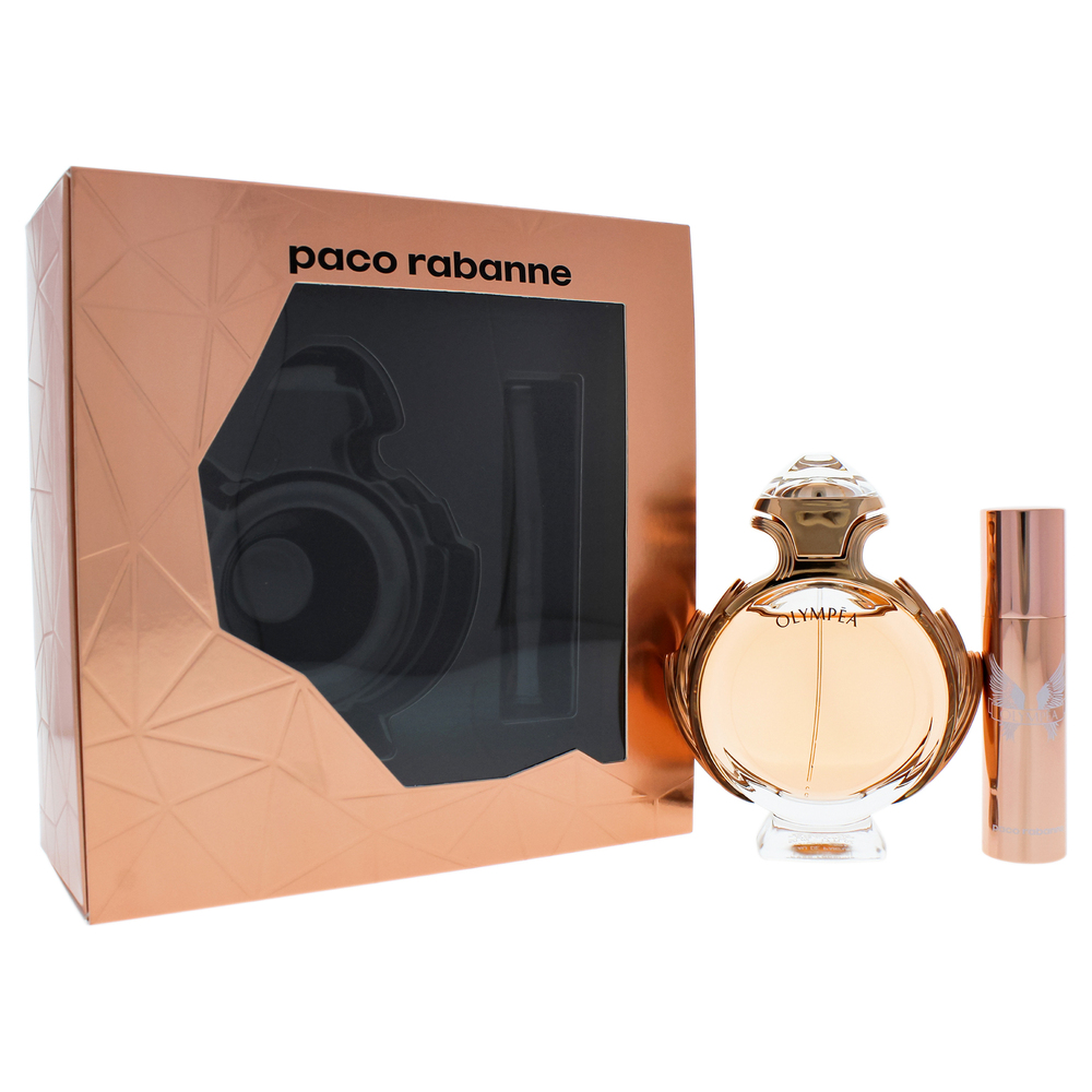 Olympea by Paco Rabanne for Women - 2 Pc Gift Set 1.7oz EDP Spray, 0.34oz